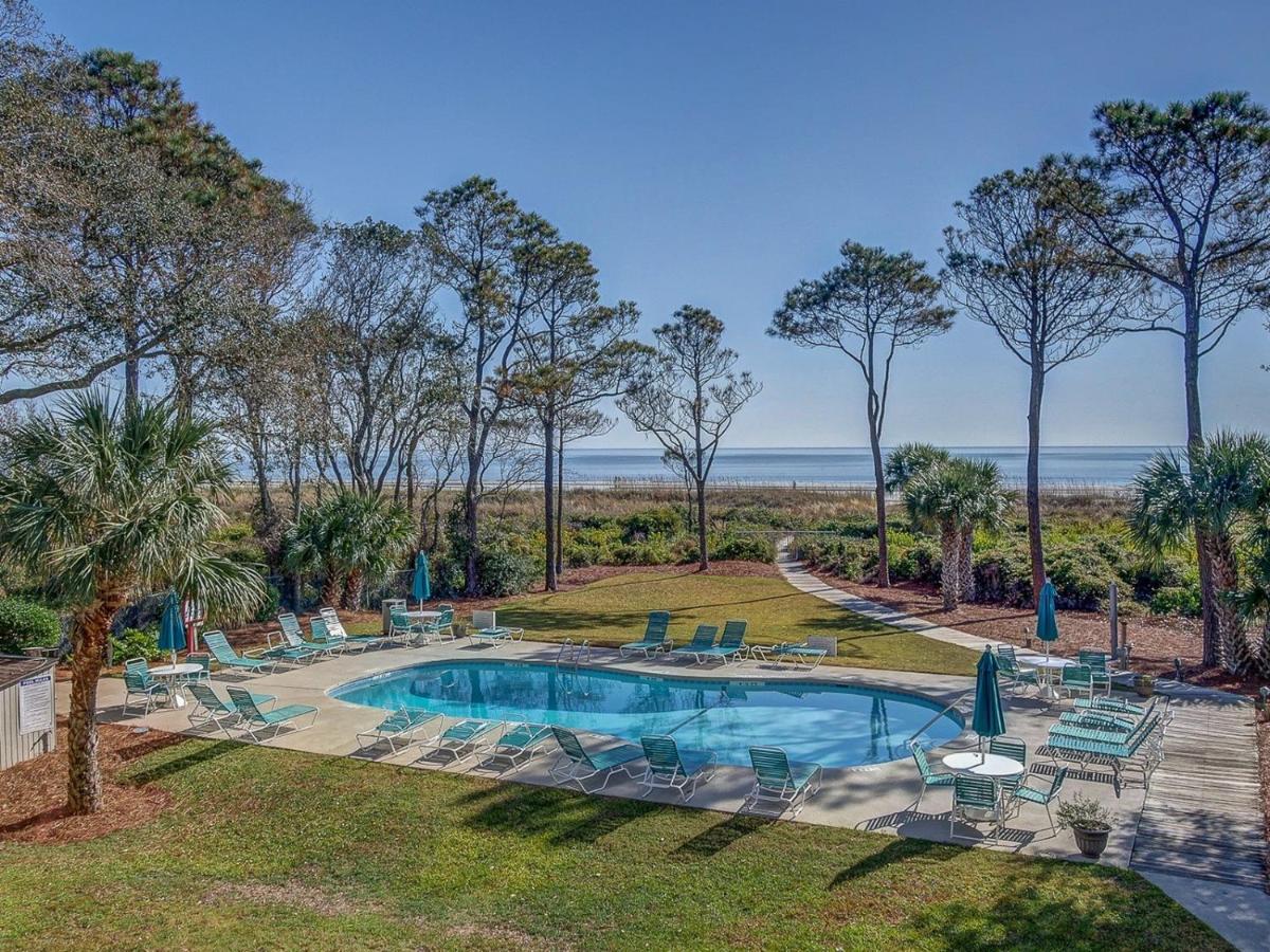Direct Oceanfront Private Villa Overlooking Pool/Beach - South Forest Beach - Right Next To Coligny Plaza Hilton Head Island Exterior foto